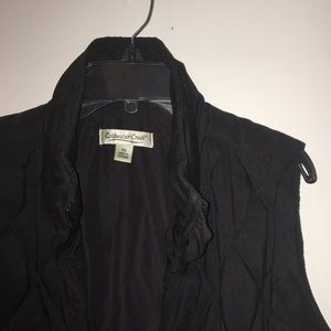 Coldwater Creek black vest
